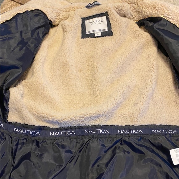 Nautica navy blue coat. Size small. - Picture 8 of 8